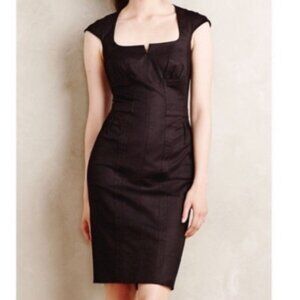 Byron Lars Button Back Pencil Dress